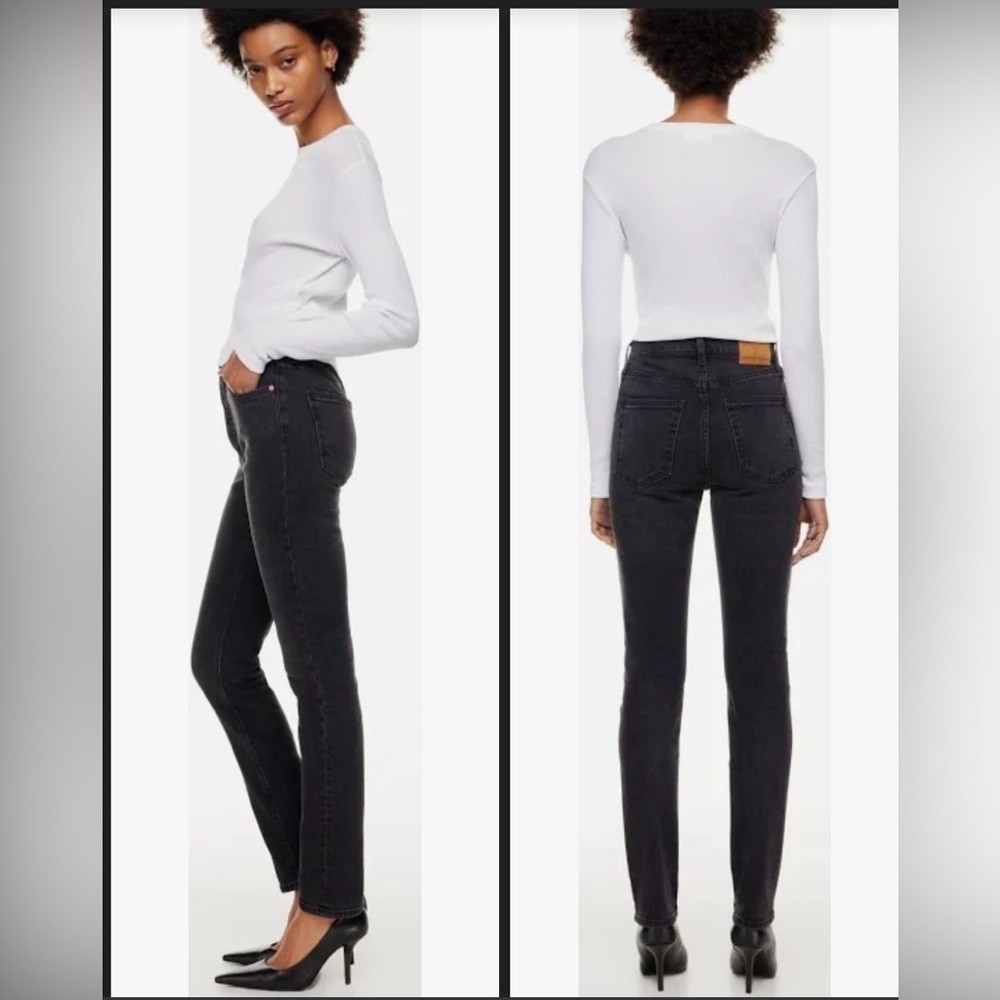 Denim Forum
The Yoko High Rise Slim 28L Black Size 26